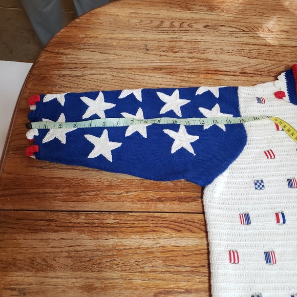 Design Options Ameriana Sweater, Vintage,crochet - Picture 12 of 16